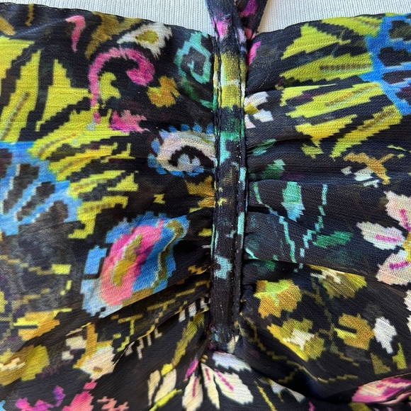 ZARA Ruched Mini Dress - Picture 3 of 10